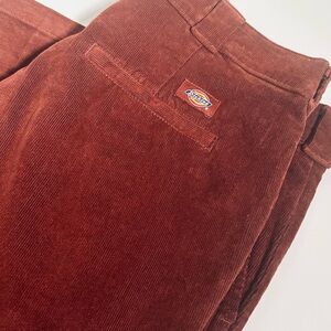 Dickies Burnt Orange Corduroy Trousers
